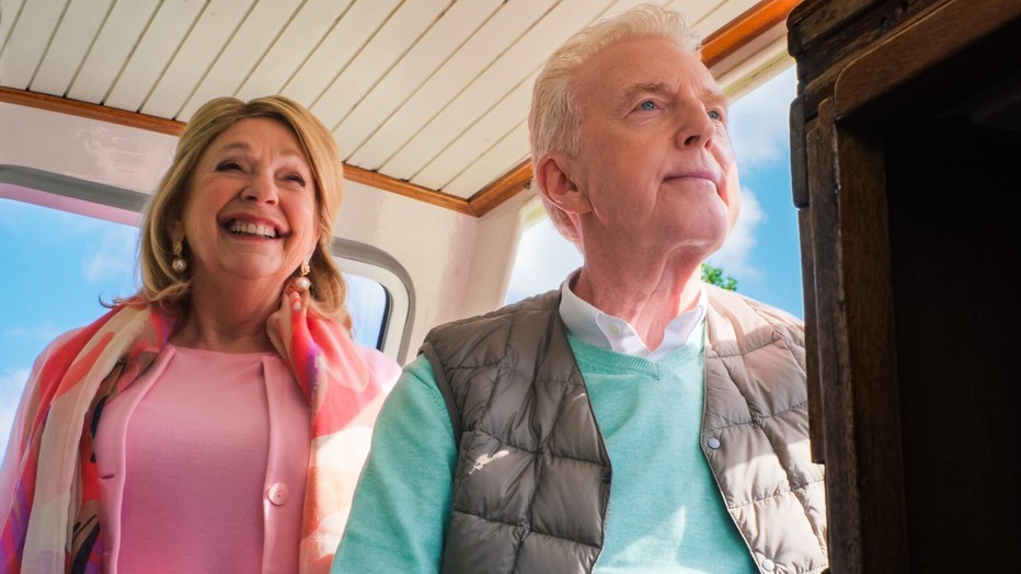 Janny van der Heijden en André van Duin voor Denkend aan Holland