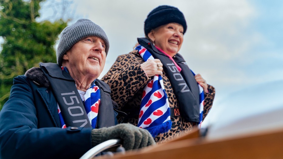 Janny van der Heijden en André van Duin Janny van der Heijden en André van Duin