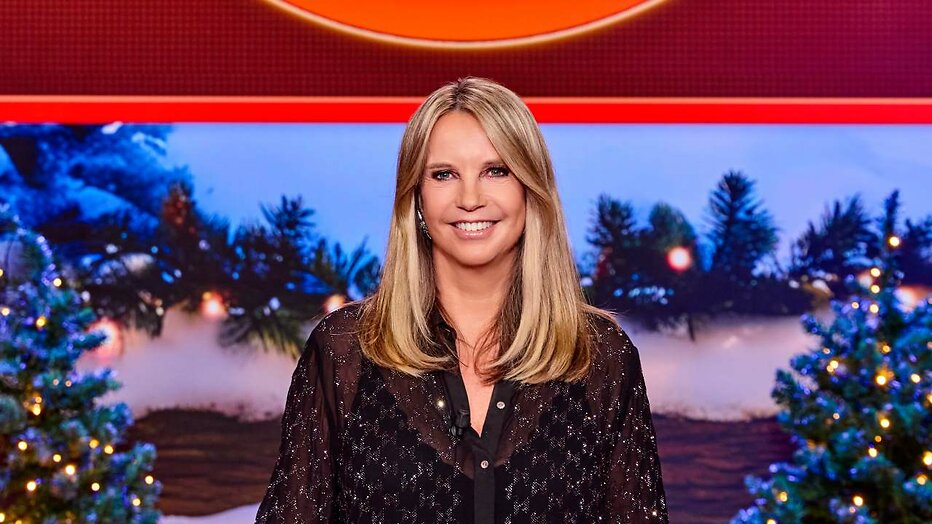 Linda de Mol voor De Quiz van het Jaar 2025