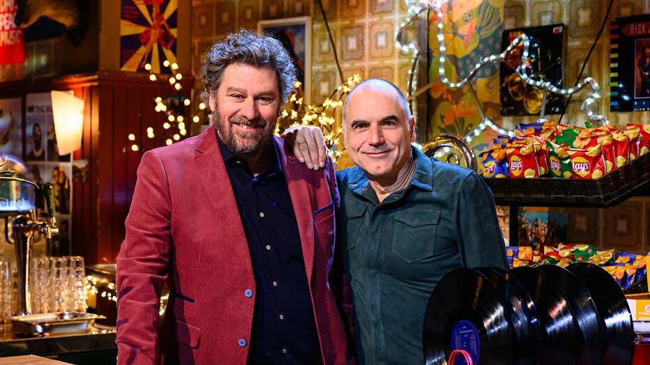 Diederik Ebbinge en Leo Blokhuis presenteren weer samen.