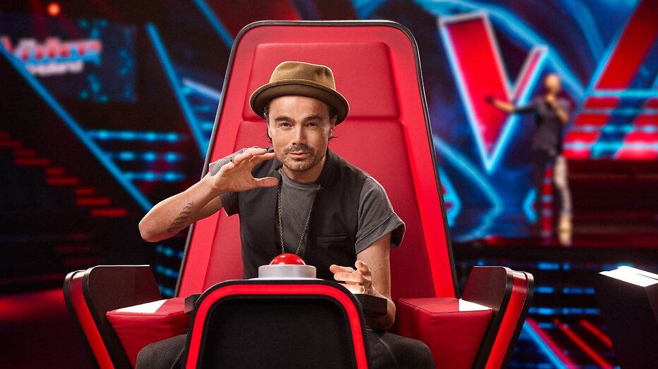 Dinand Woesthoff voor The Voice of Holland