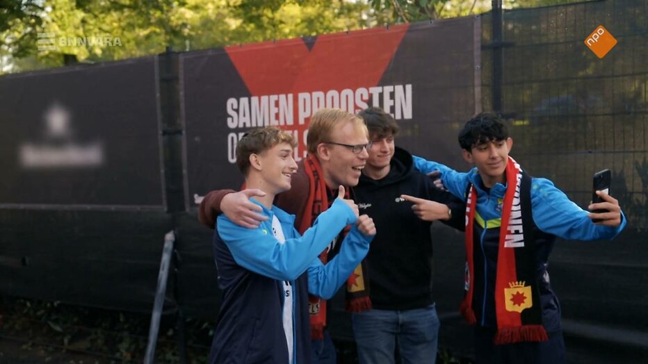 Beeld uit de aflevering van Dit Jaar Gaat 't Lukken.