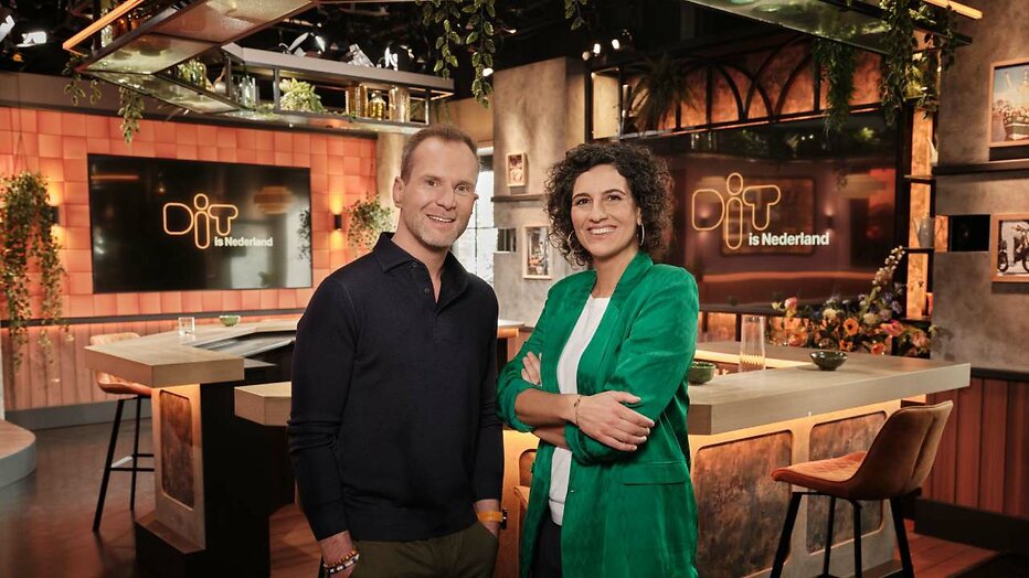 Margje Fikse en Hans van der Steeg voor Dit Is Nederland