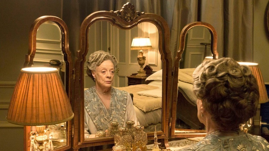 Maggie Smith in Downton Abbey