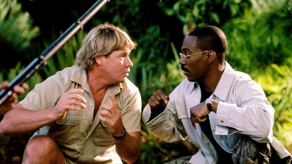 Steve Irwin en Eddie Murphy in Dr. Dolittle 2