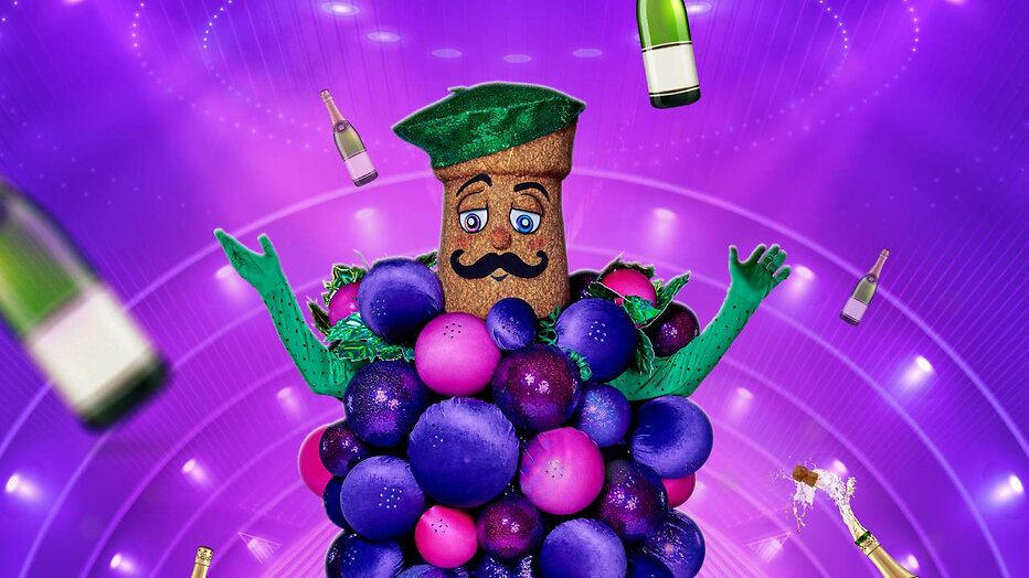 Who is the celebrity hiding behind the grapevine suit in The Masked Singer 2023?
