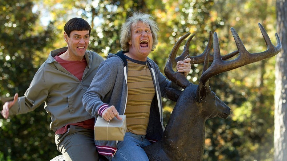 Jim Carrey en Jeff Daniels in Dumb and Dumber To Jim Carrey en Jeff Daniels in Dumb and Dumber To