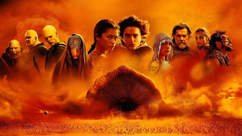 Timothée Chalamet en overige acteurs Dune: Part Two
