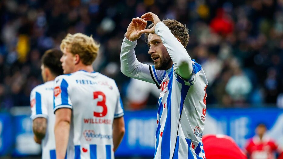 Dylan Vente van sc Heerenveen