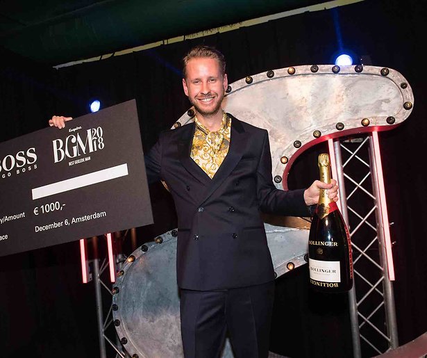 Daan Boom is de best geklede man van Nederland