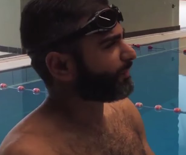 YouTube-hit: Danny Ghosen op zwemles na Expeditie Robinson