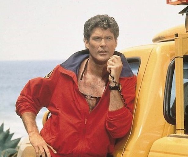 David Hasselhoff rol in Baywatch-film