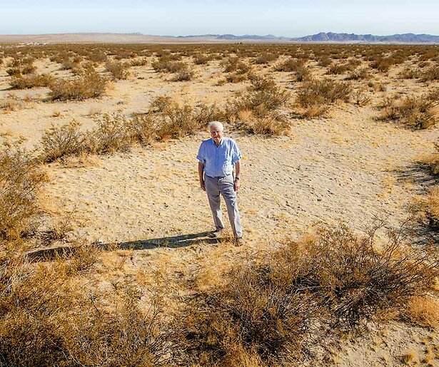 David Attenborough bezoekt een oude 'kennis' in de woestijn