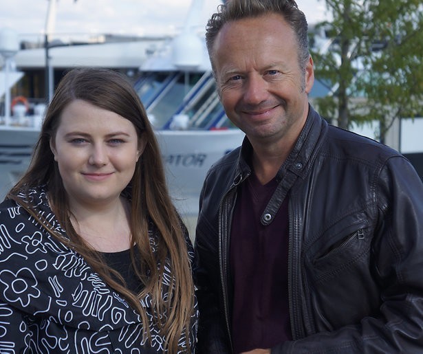 Joris Linssen wandelt met ontvoerde Natascha Kampusch
