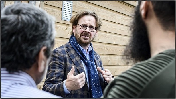 Sticker voor rolstoelen