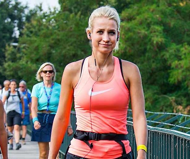 Dionne Stax loopt Nijmeegse Vierdaagse uit
