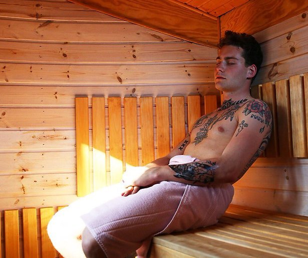 Douwe Bob in z'n nakie