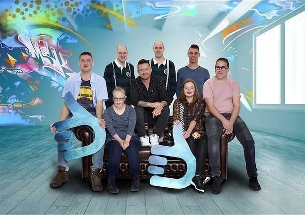 Schitteren op de circuspiste