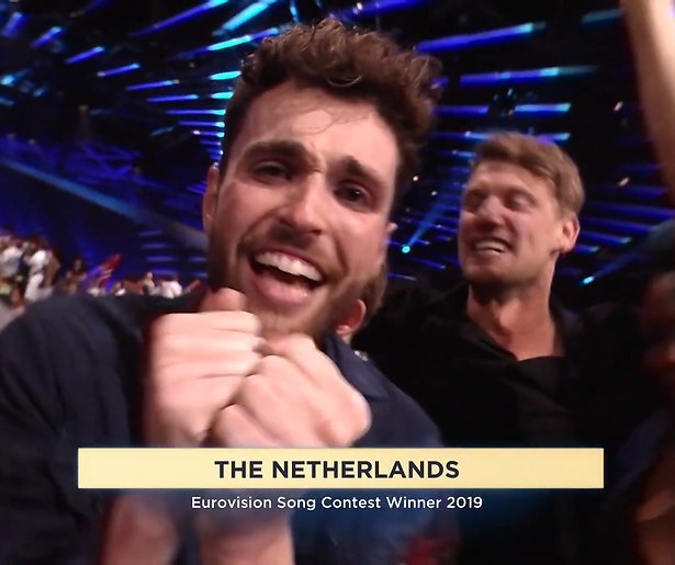 De TV van gisteren: Ruim 4.4 miljoen Nederlanders zien Songfestivalwinst Duncan Laurence 