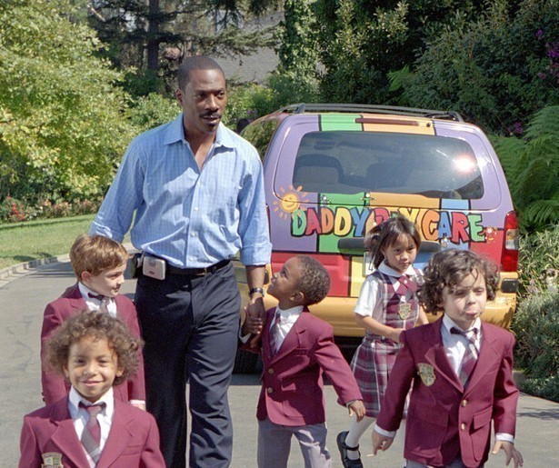 Eddie Murphy let op de kleintjes in Daddy Day Care