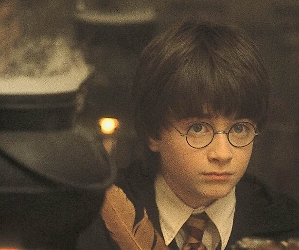 Het avontuur begint voor Daniel Radcliffe in Harry Potter and the Philosopher's Stone