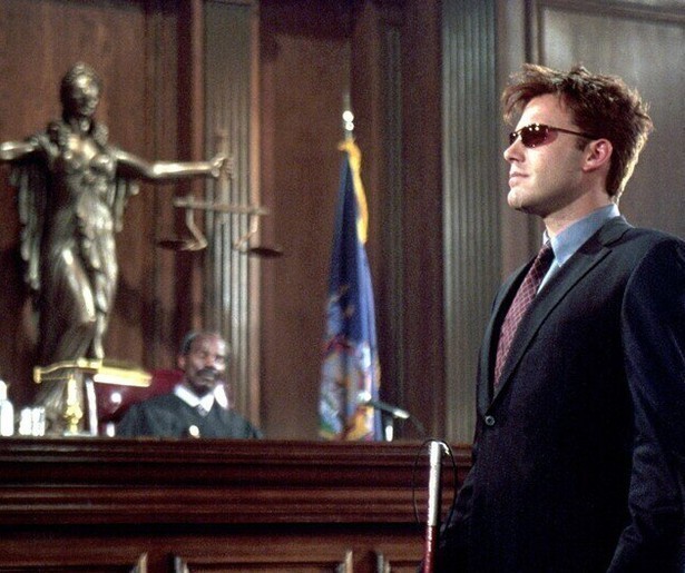 Ben Affleck als blinde superheld