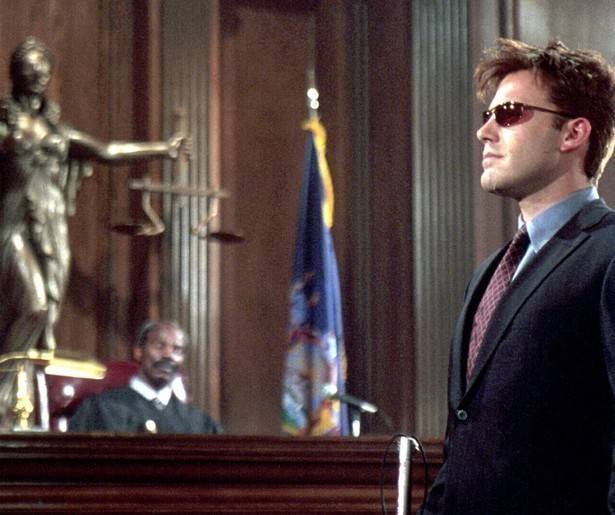 Ben Affleck als blinde superheld in Daredevil