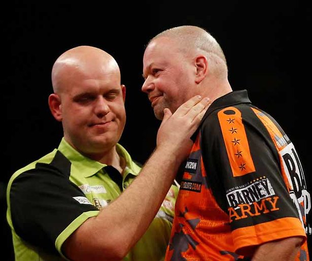 Barney begint aan laatste kunstje