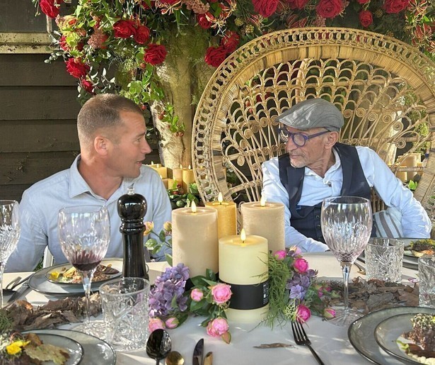 Rob Verlinden is 75 jaar geworden en dat vieren ze in De Grote Tuinverbouwing