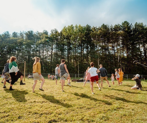 Handgemeen op de camping