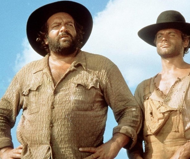 Bud Spencer en Terence Hill weten van wanten in De Linker- en de Rechterhand van de Duivel