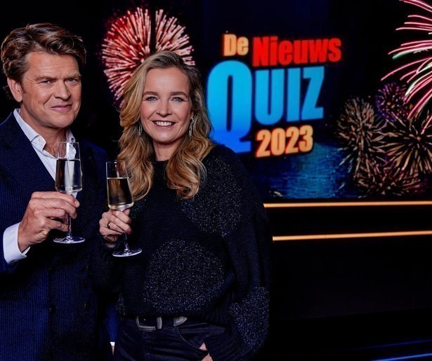 Daphne Lammers en Beau van Erven Dorens blikken terug op de 'o ja'-momenten in De Nieuwsquiz 2023