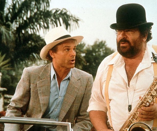 De dubbelgangers van Bud Spencer en Terence Hill