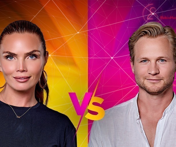 Kim Feenstra en Kalvijn nemen het tegen elkaar op in de nieuwe spelshow De Volgers op SBS6