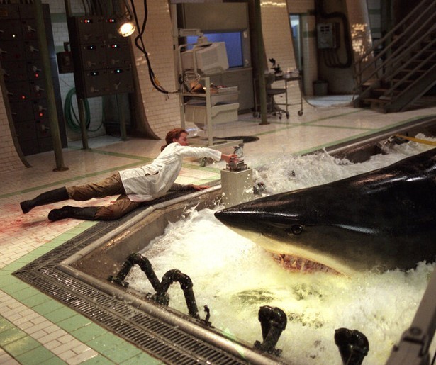 Samuel L. Jackson gaat naar de haaien in Deep Blue Sea