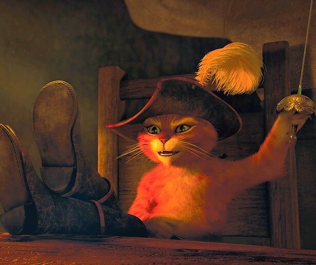 Perfect voor een gezellige familieavond: Puss in Boots op Comedy Central
