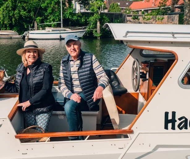 André en Janny maken een nostalgische boottocht door Rotterdam in herhaling Denkend aan Holland