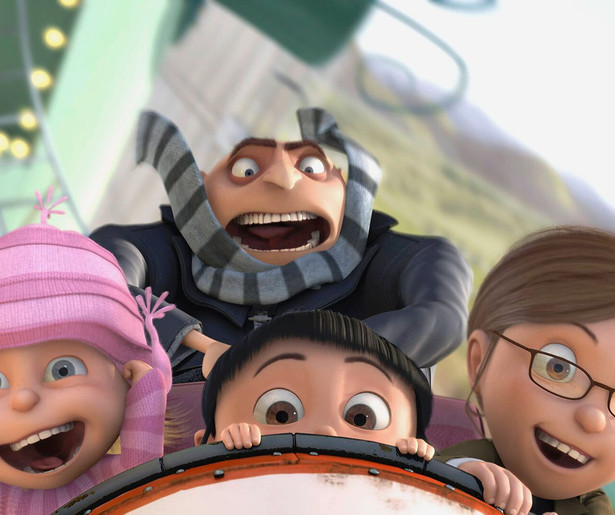 Steve Carell heeft het voorzien op de maan in Despicable Me
