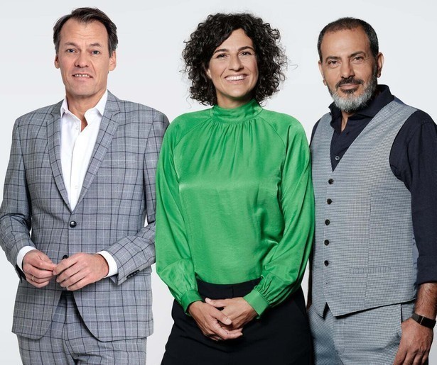 Tijs van den Brink, Margje Fikse en Kefah Allush bespreken weer ethische dilemma's in nieuw seizoen Dit Is De Kwestie