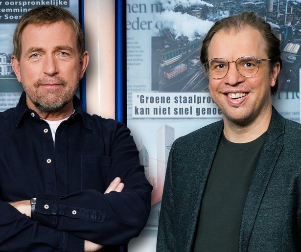Jan Jaap van der Wal en Richard Groenendijk nemen het op tegen TikTok-grootheden in Dit Was het Nieuws