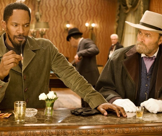 Jamie Foxx vs. de slavendrijvers in Django Unchained