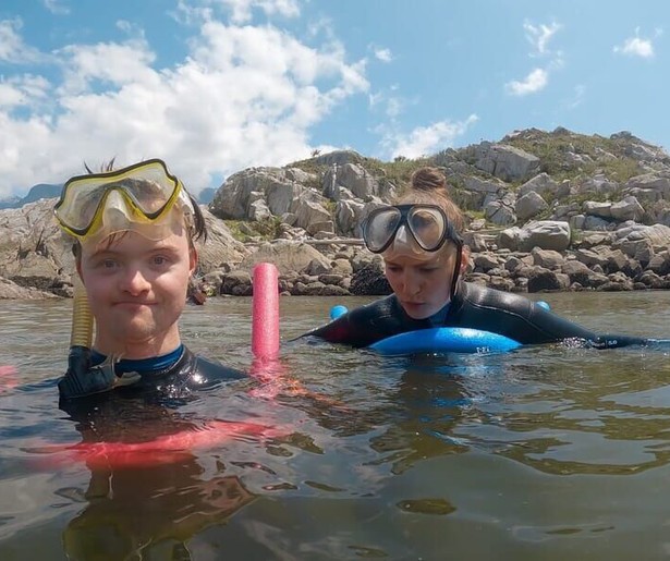 Snorkelen tussen de zeehonden in Down the Road