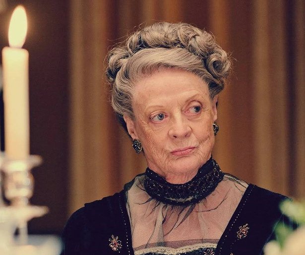 Maggie Smith heeft geen aflevering van Downton Abbey gezien