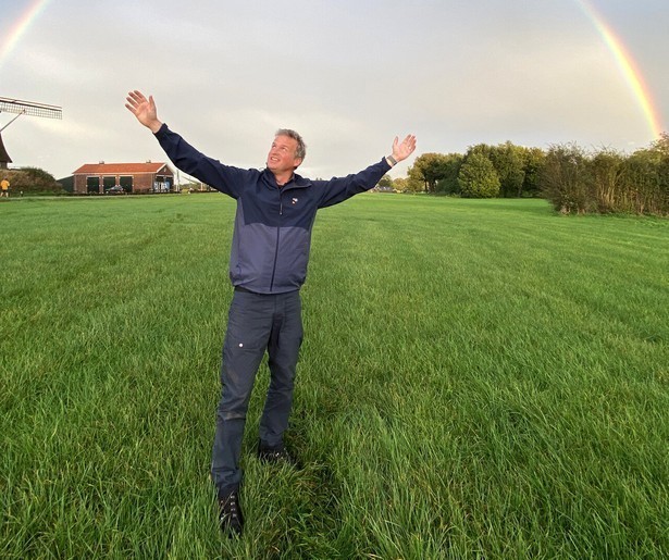 Arnout Hauben en zijn vrienden bezoeken Tienray