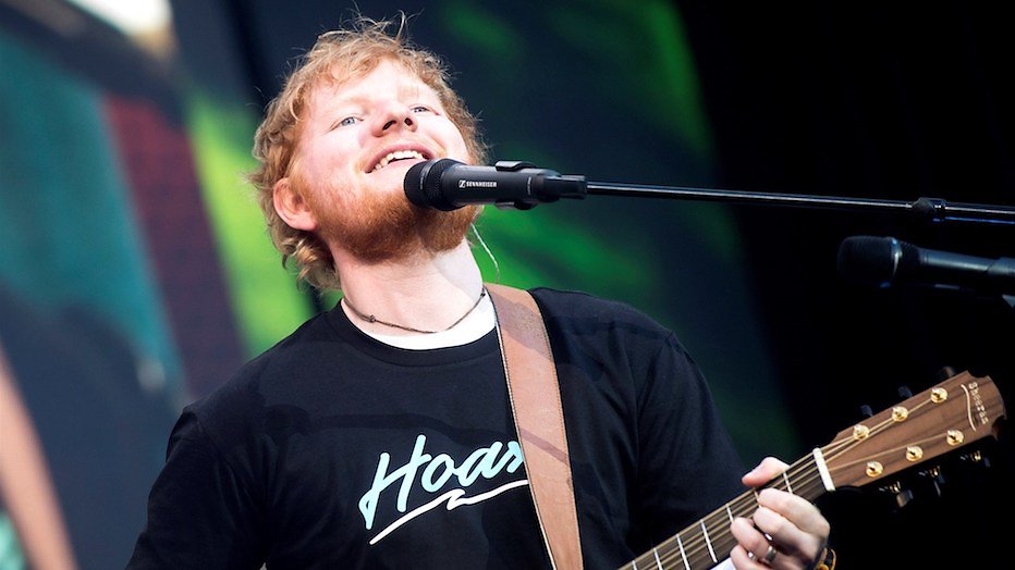 Ed Sheeran wil meedoen aan het Songfestival