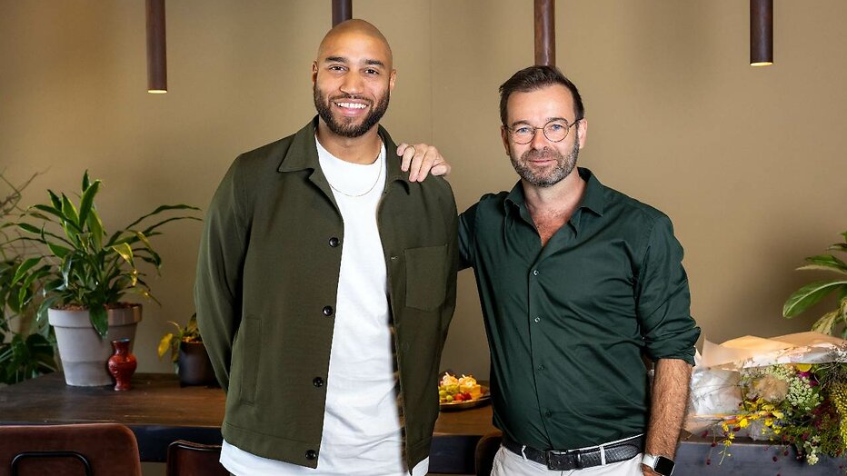 Edson da Graça en Peter van der Vorst Edson da Graça en Peter van der Vorst