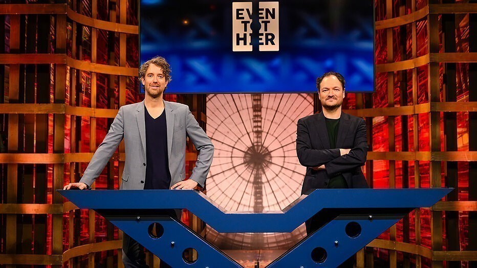 Niels van der Laan en Jeroen Woe in Even Tot Hier