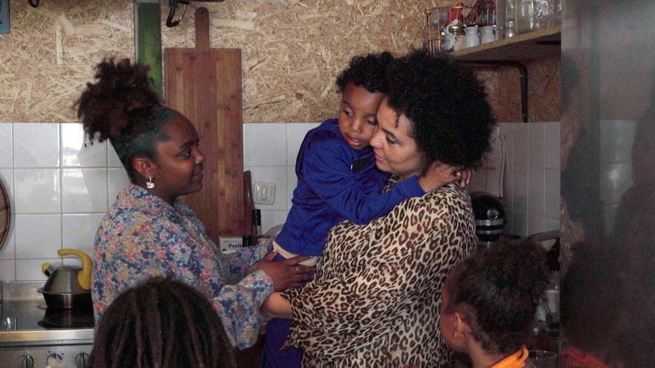 Cynthia Cudogham met Oos en Kik in Een Huis Vol