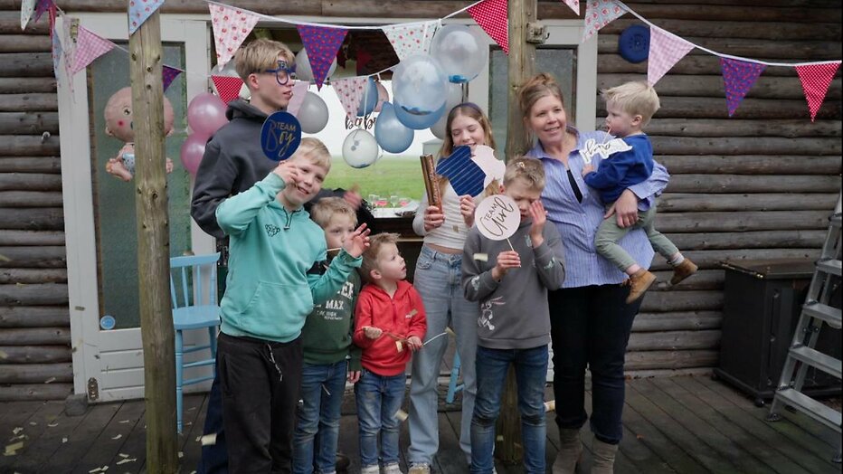 De familie Blom viert in het nieuwe seizoen de komst van een nieuw gezinslid.