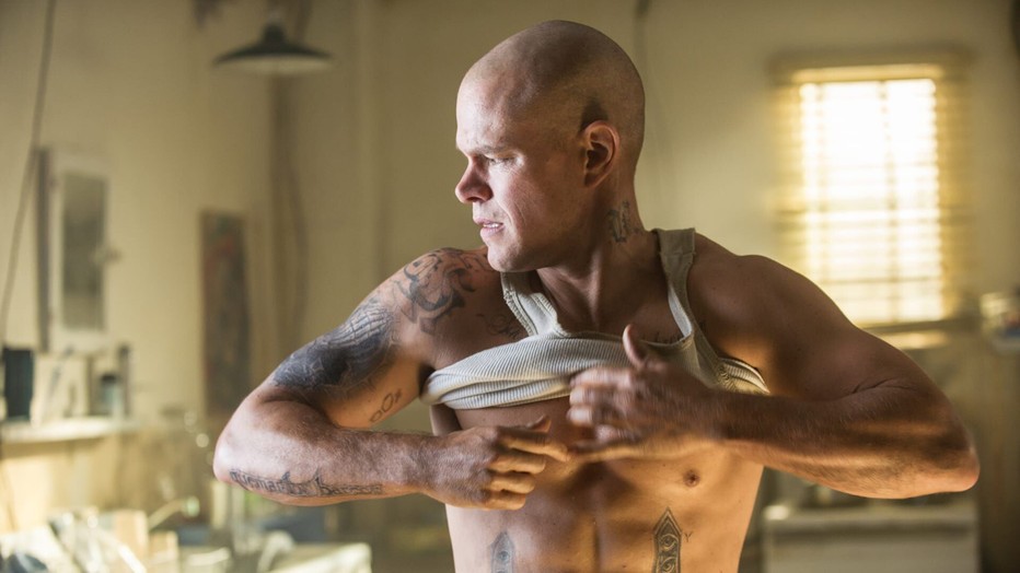 Matt Damon in Elysium